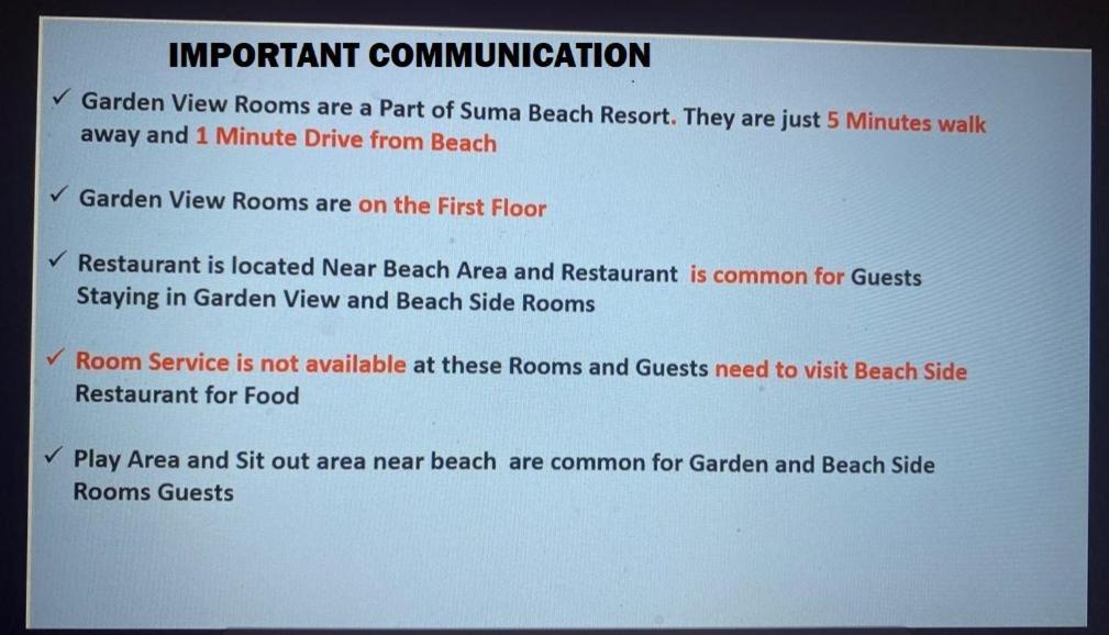 Suma Beach Resort Dapoli Bagian luar foto